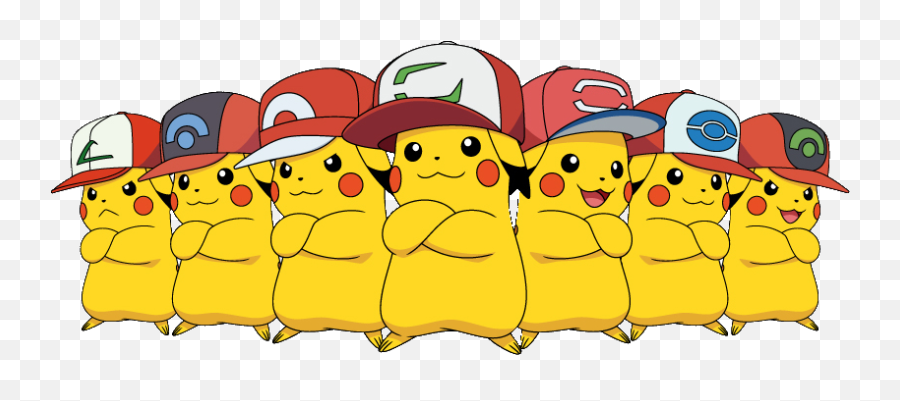 Pokemon Sunmoon - Original Cap Pikachu Available Once Again All Ash Hat Pikachu Png,Pikachu Png Transparent
