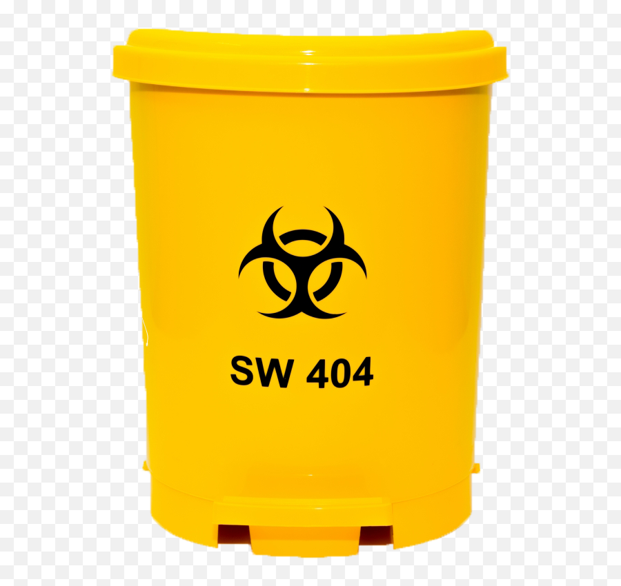 10l Paddle Bin Yellow Cw Bio - Hazard Logo Dai Ichi Escuela Del Virus Antrax Png,Cw Logo