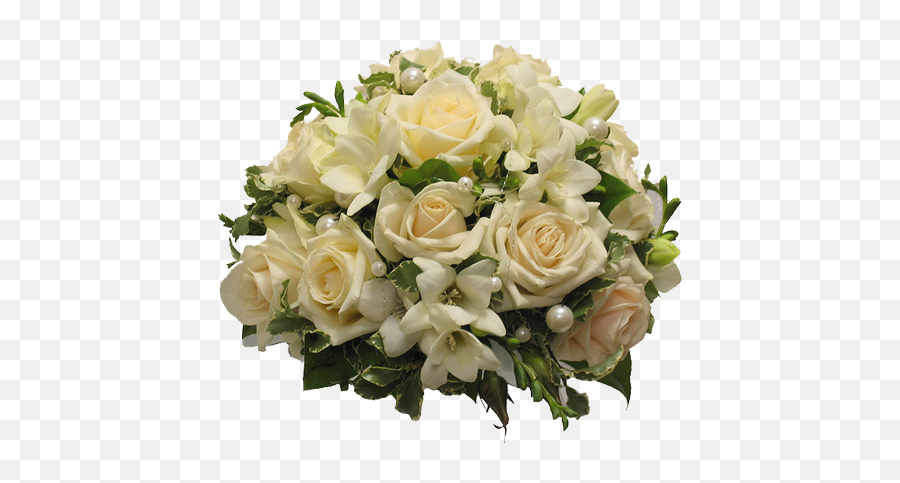 Bouquet Of Flowers Png - Bouquet White Rose Png Free,Flower Bouquet Transparent Background