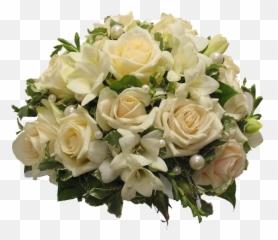 Bouquet Of Flowers Png - White Rose Free