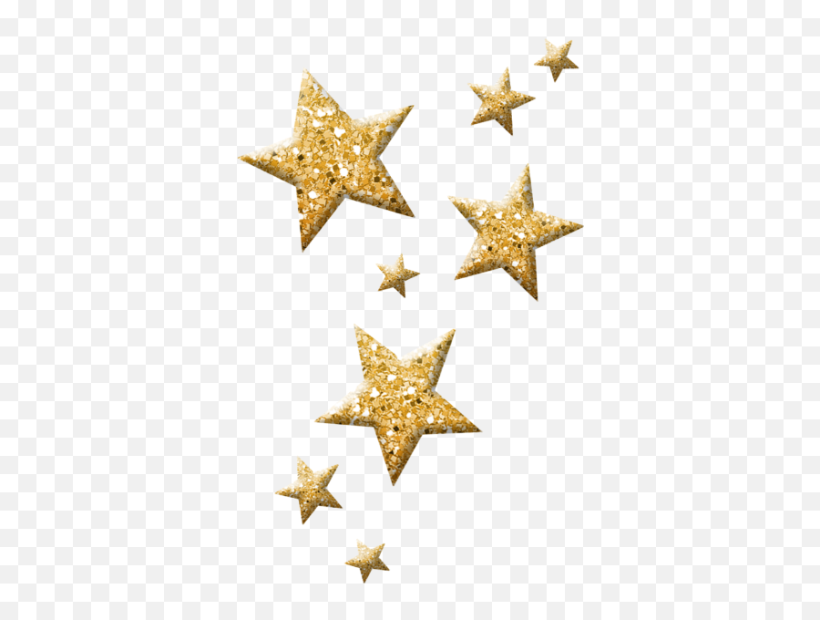Stars Goldenstars Gold Glitter - Transparent Background Gold Glitter Stars Png,Golden Stars Png