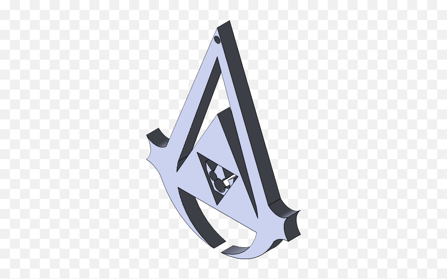Assassinu0027s Creedzeldakingdom Hearts Logo Pendent 3d Cad - Language Png,Assassins Creed Unity Icon