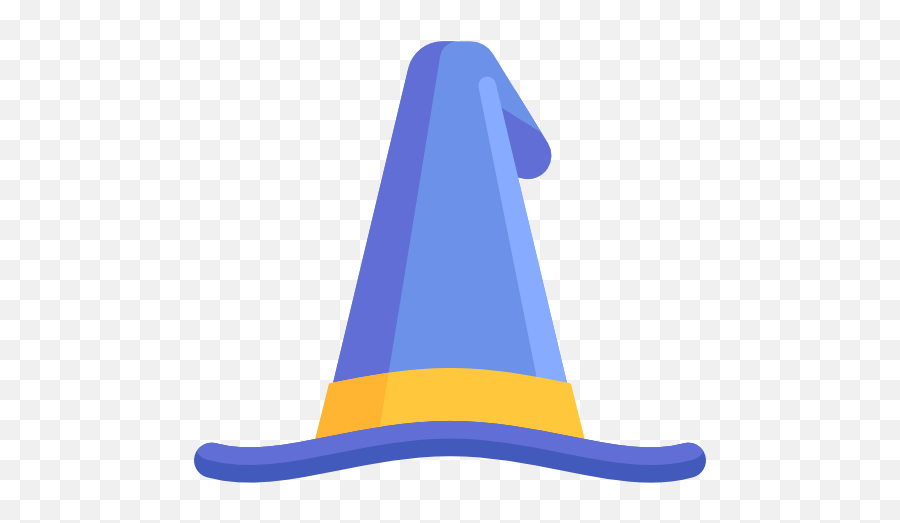 Wizard Hat Party Halloween Magician - Wizard Hat Icon Transparent Png,Wizard Hat Png
