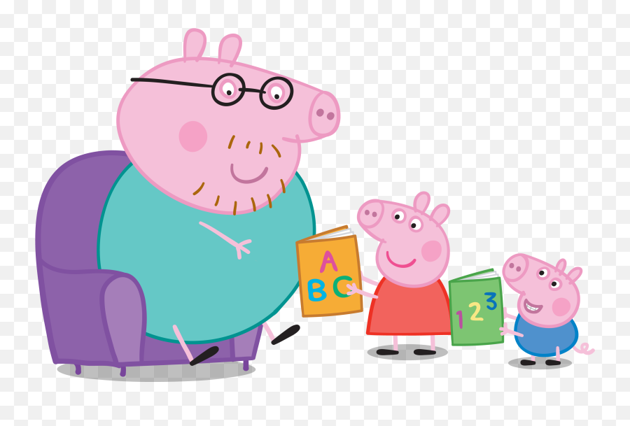 Daddy Pig Transparent U0026 Png Clipart Free Download - Ywd Friends Of Peppa Pig Png,Peppa Pig Png