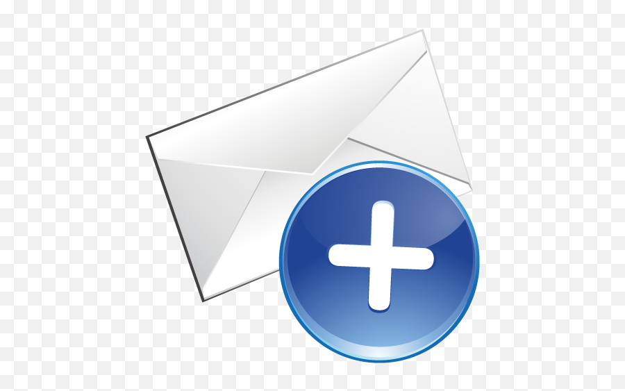 Email Add Bright 128px Icon Gallery - Vertical Png,Email Icon