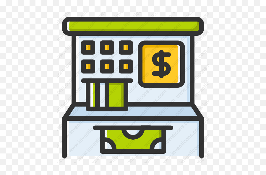 Download Atm Vector Icon Inventicons - Company Department Departments Icon Png,Atm Icon Png