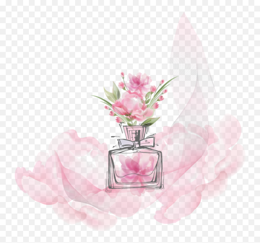 Download Vector Oil Bottle De Toilette Perfume Fashion - Perfume Clipart Png,Perfume Bottle Png