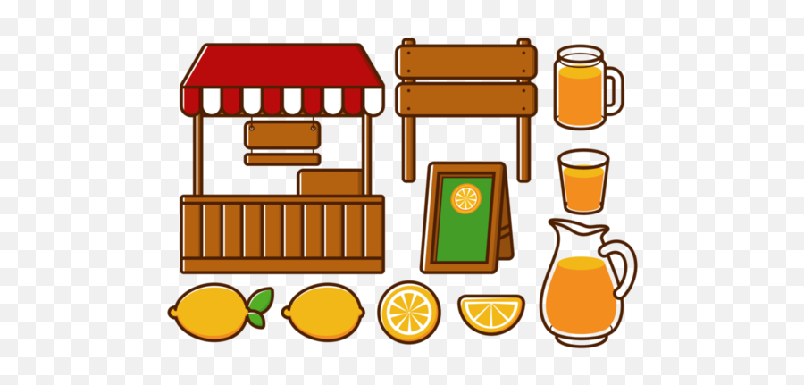 Lemonade Stand Icons - 28 Free Lemonade Stand Icons Lemonade Stand Png,Stand Icon