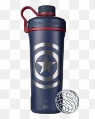 Marvel Stainless Steel Shaker Bottles Blenderbottle - Blender Bottle Radian Stainless Steel Png,Captain America Icon Pack