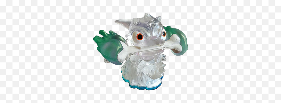 Covetly Skylanders Swap Force Clear Green Flame Fire Bone - Clear Green Fire Bone Hot Dog Png,Hot Dog Icon