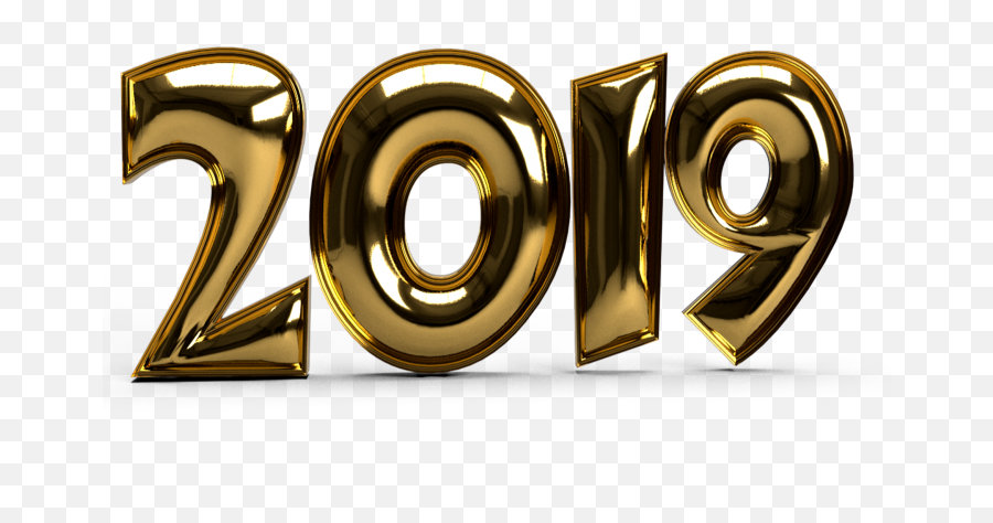 New Year 2019 Celebration Gold Png Image Free Download - New Year Gold Transparent 2019 Png,New Year 2018 Png