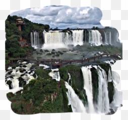 Water Falls Waterfalls Nature Naturalwonders Freetoedit - png