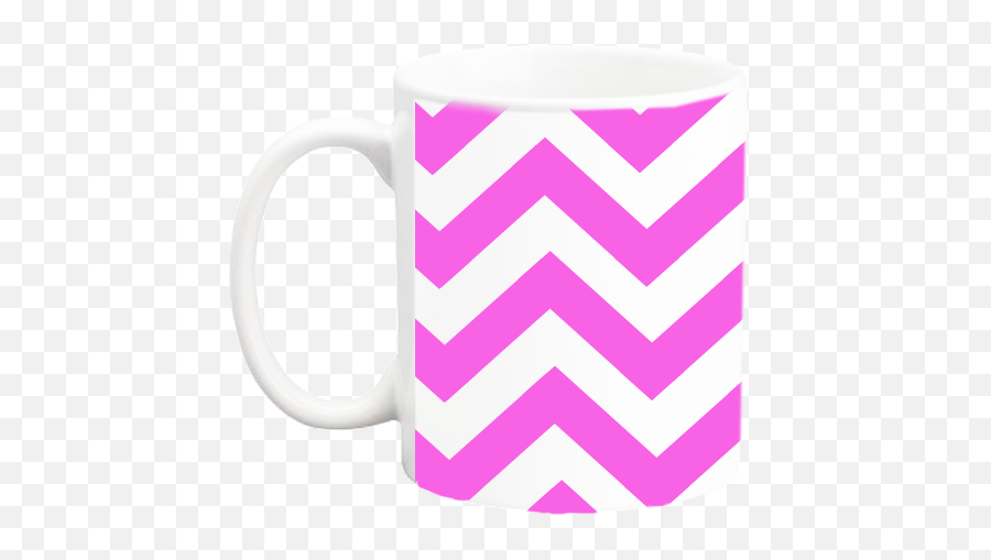 Download Pink Chevron Pattern Background Custom Coffee Mug - Zig Zag Pattern Transparent Png,Chevron Pattern Png