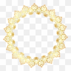 Elegant Gold Border Png Picture 458295 - Circle Border Png