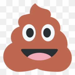 Facebook Icon Emoji - Poop Twitter png