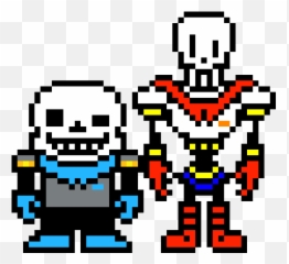 Underswap Sans And Undertale Papyrus Pixel Art Maker - Papyrus Undertale png