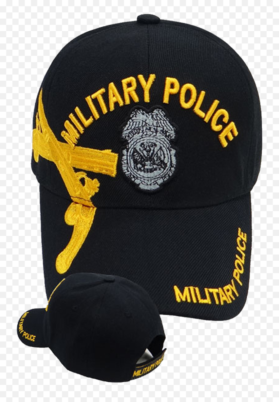 Military Police Cap - Black Baseball Cap Png,Police Hat Transparent