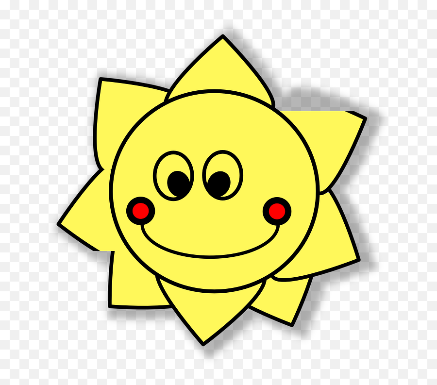 Eye Shine Png - Sun Smile Shine Yellow Eyes Sun Clip Art Happy Sun,Shine Png