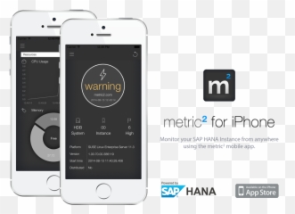 Metric For Iphone And Sap Hana Blogs - Available On The App Store png