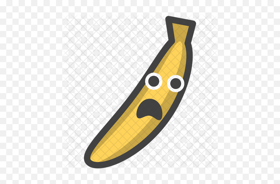 Sad Banana Emoji Icon - Illustration Png,Bannana Png