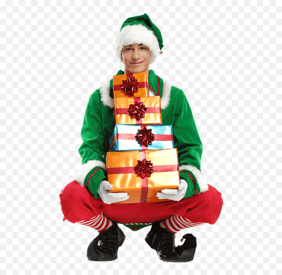 Download Santa Elf Png - Christmas Day Full Size Png Image Costume Hat,Elf Png