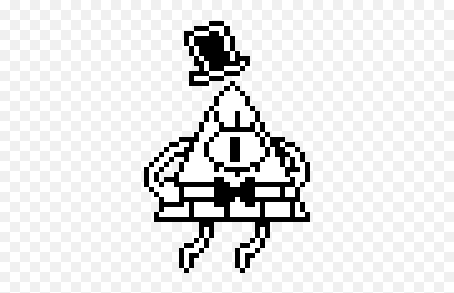 Randomized Selections Bill Cipher Battle Sprite 1 Pixel - Bill Cipher Sprite Png,Bill Cipher Transparent