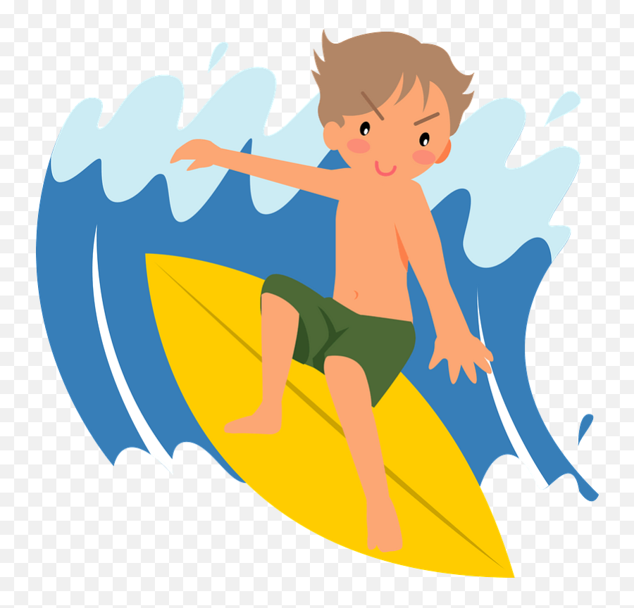 Surfer Surfing Clipart Free Download Transparent Png - Surfer Cartoon Png,Surfer Png