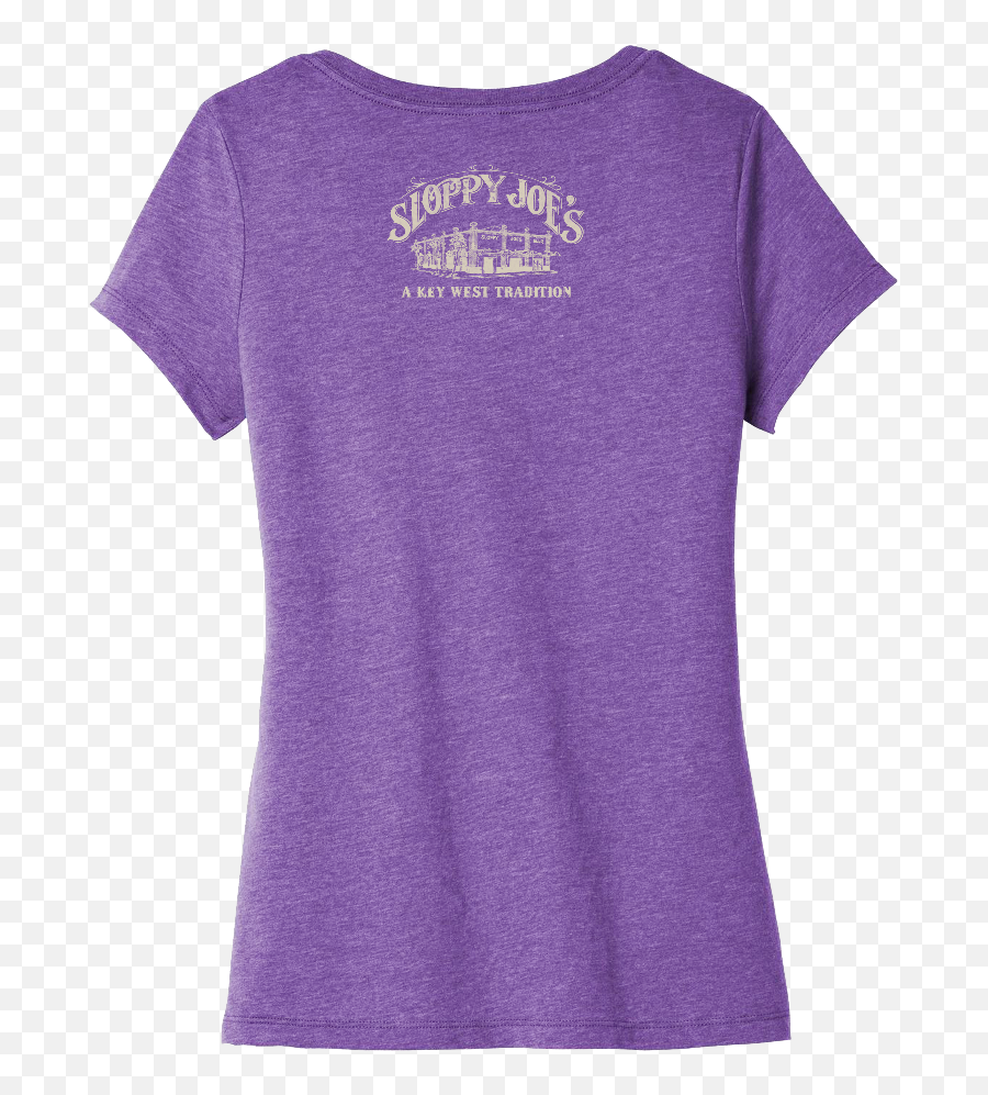 Ladies Get Sloppy V - Neck Tshirt Active Shirt Png,Purple Shirt Png