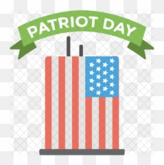 Patriot Day Icon Of Flat Style - International Suit Up Day 2011 Png,Patriot Png