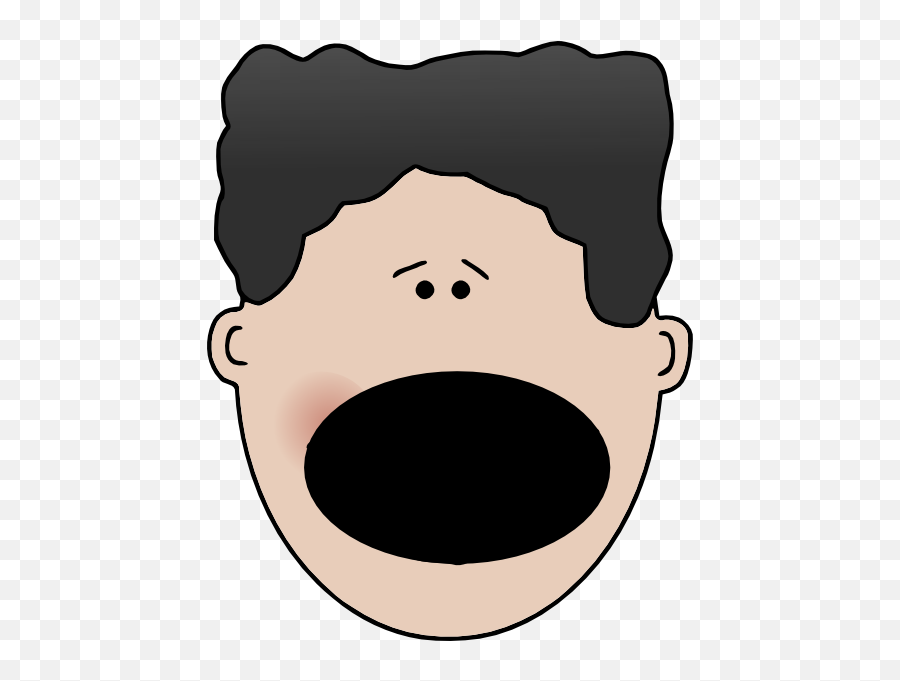 Download Shocked Boy Clip Art - Surprised Boy Face Cartoon Png,Shocked Face  Png - free transparent png images 
