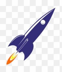 Png4all - Blue Rocket Transparent PNG
