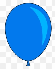 Blue Balloon Png Svg Clip Art For Web - Dot,Blue Balloon Png
