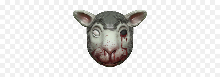 Csgo Facemask Sheep Bloody - Sheep Mask Png,Bloody Png