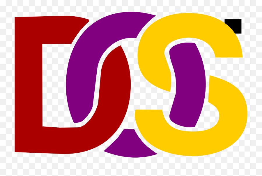 Contrived Ms Dos Disk Operating System Png - dos Logo