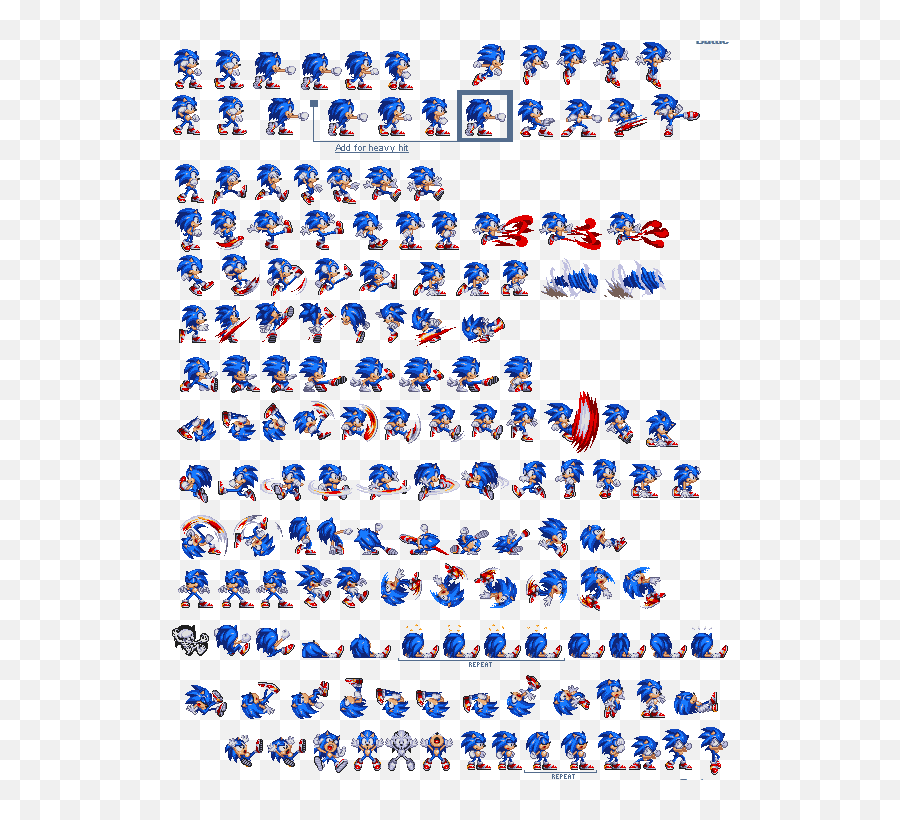 Modern Sonic Exe Sprites - Free Transparent PNG Download - PNGkey