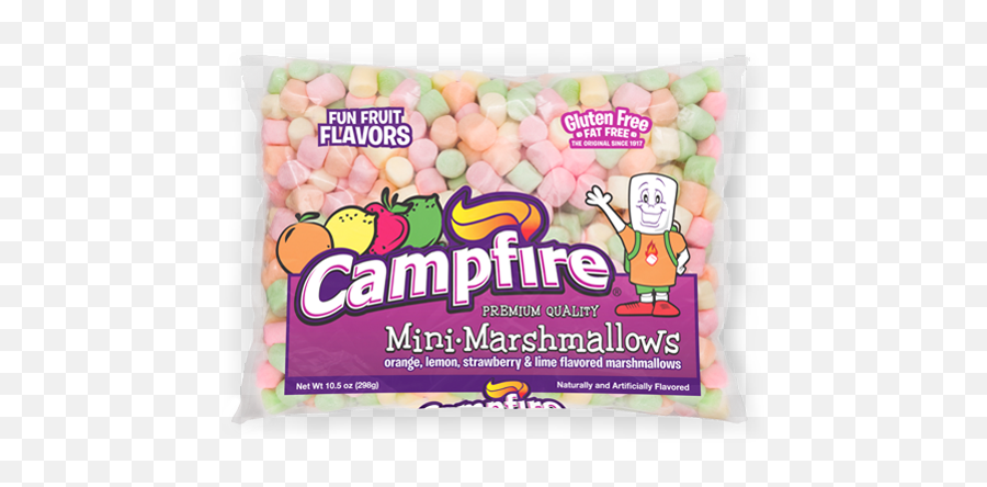 Mini Fruit Marshmallows - Fruity Marshmallows Png,Marshmallows Png