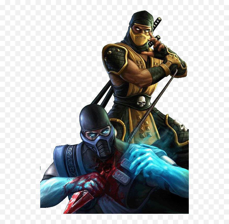 Is Scorpion From The Mortal Kombat Franchise A Ghost Rider - Mortal Kombat Png,Sub Zero Png