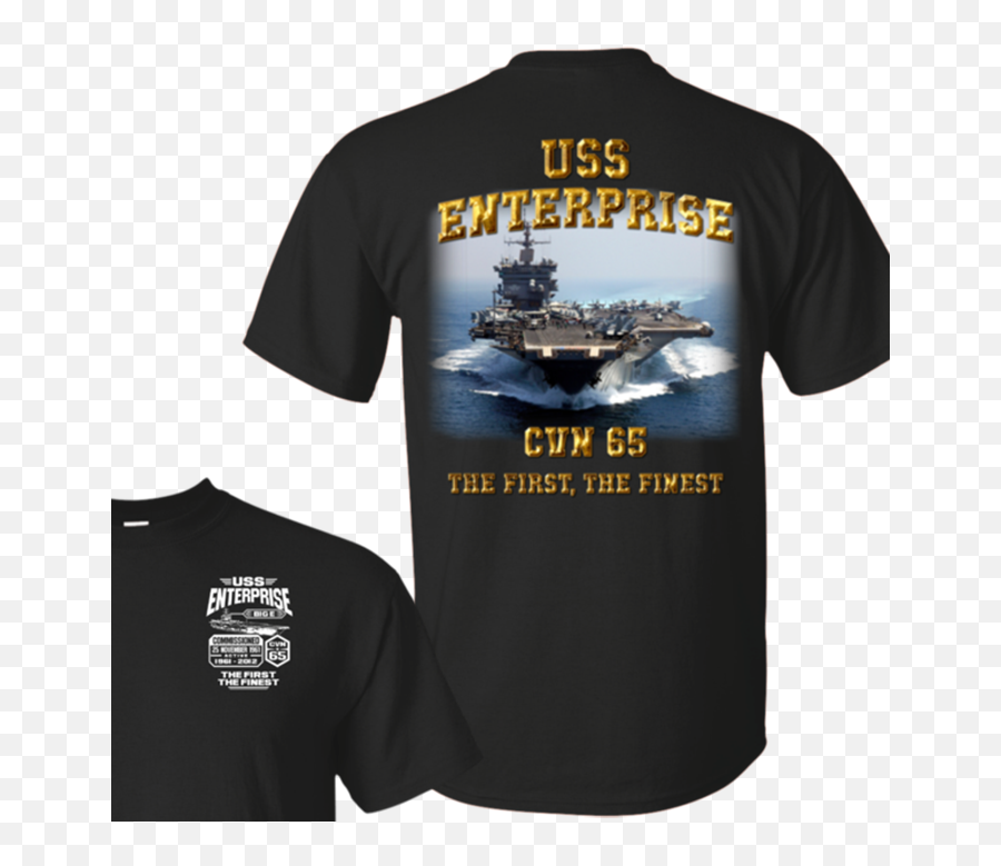 Uss Enterprise Cvn 65 T Shirts And - For Adult Png,Uss Enterprise Png
