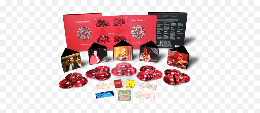 Dgm Live - King Crimson On And Off The Road Box Set Png,King Crimson Png