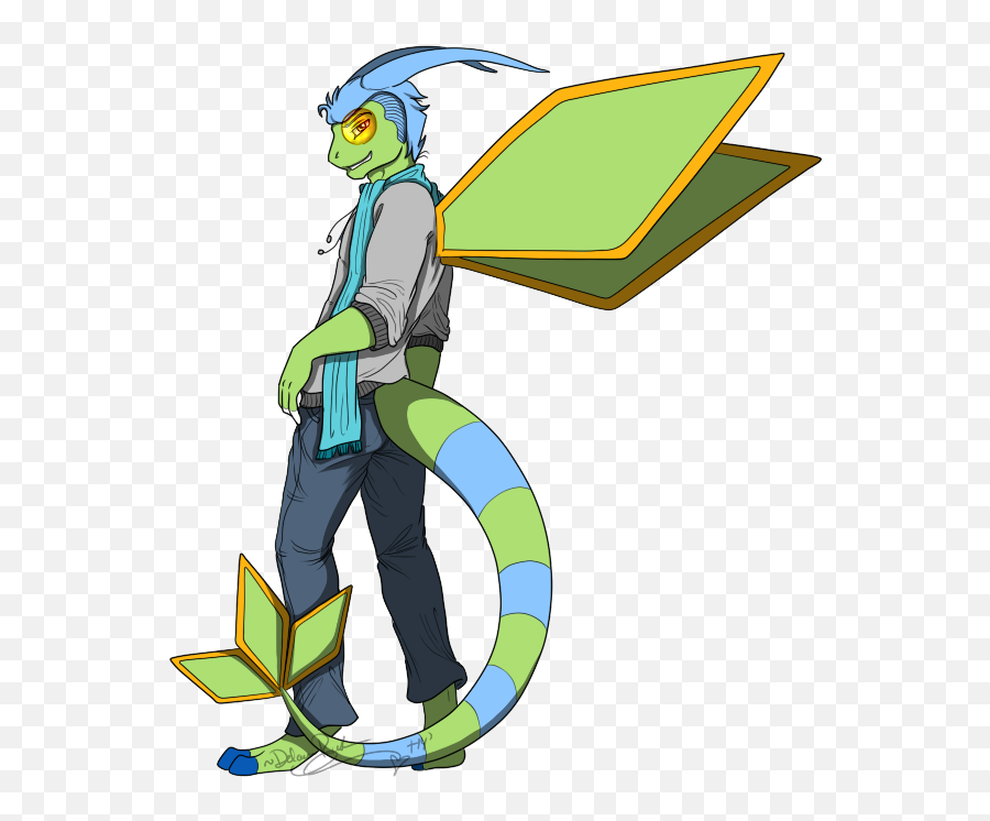 Pokesona - Flygon For Arcnthea By Mintchip Fur Affinity Fictional Character Png,Flygon Png