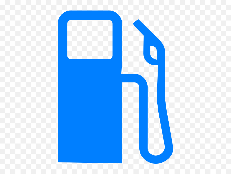 Blue Gas Pump Clip Art - Vector Clip Art Online Gas Pump Clip Art Png,Gas Pump Png
