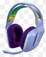 Ultraligeros G733 - Logitech G733 Lilac Png,Audifonos Png