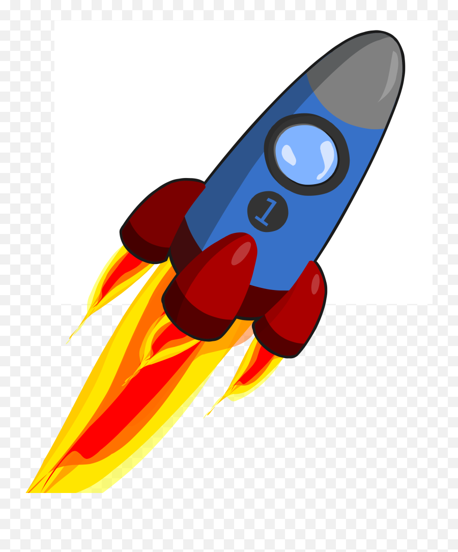 Rocketship Clipart Model Rocket - Rocket Gif Clipart Png,Rocket Transparent