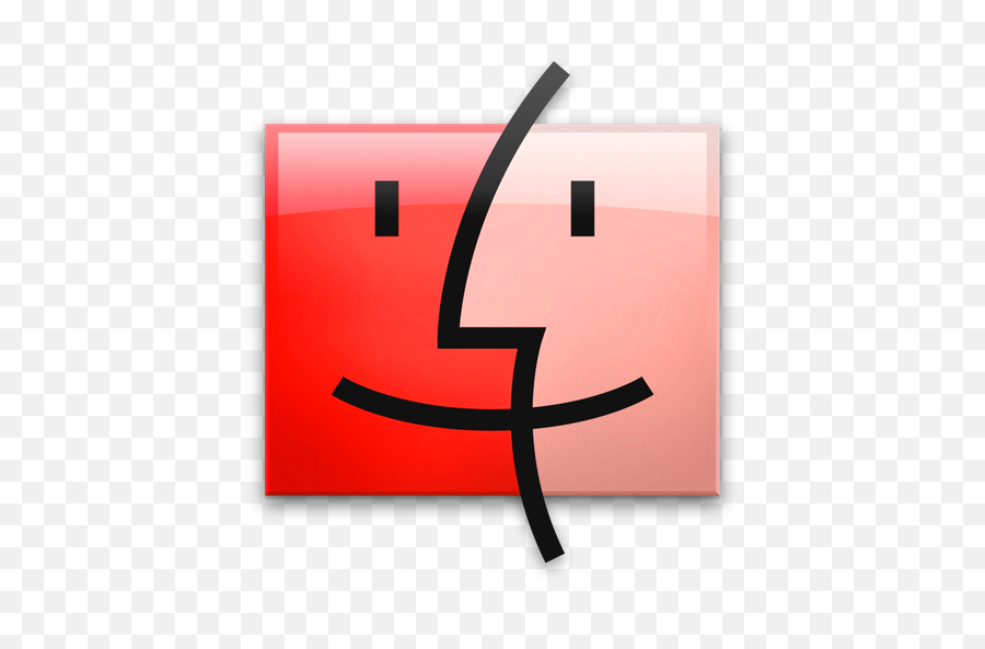 Cranberry Finder Icon - Mac Finder Png,Red Finder Icon