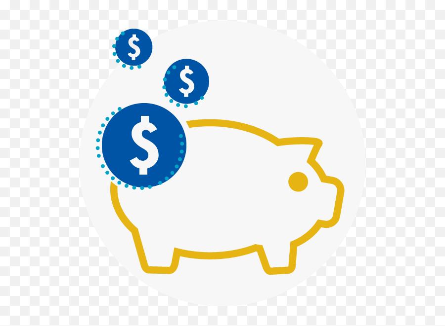 Benefits - Compassion International Dot Png,Blue Piggy Bank Icon
