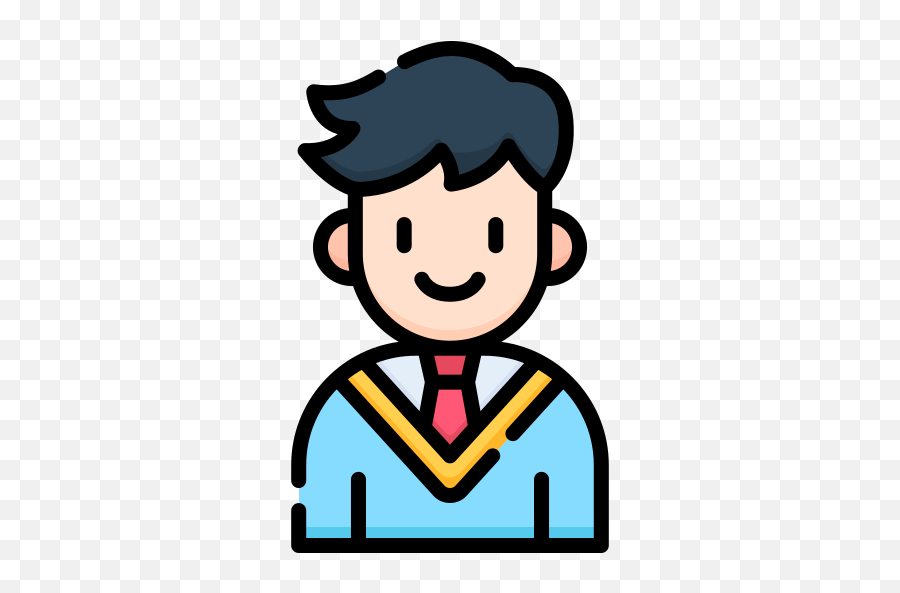 Student Icon From High School Pack Free Download - High School Student Icon Png,School Flat Icon