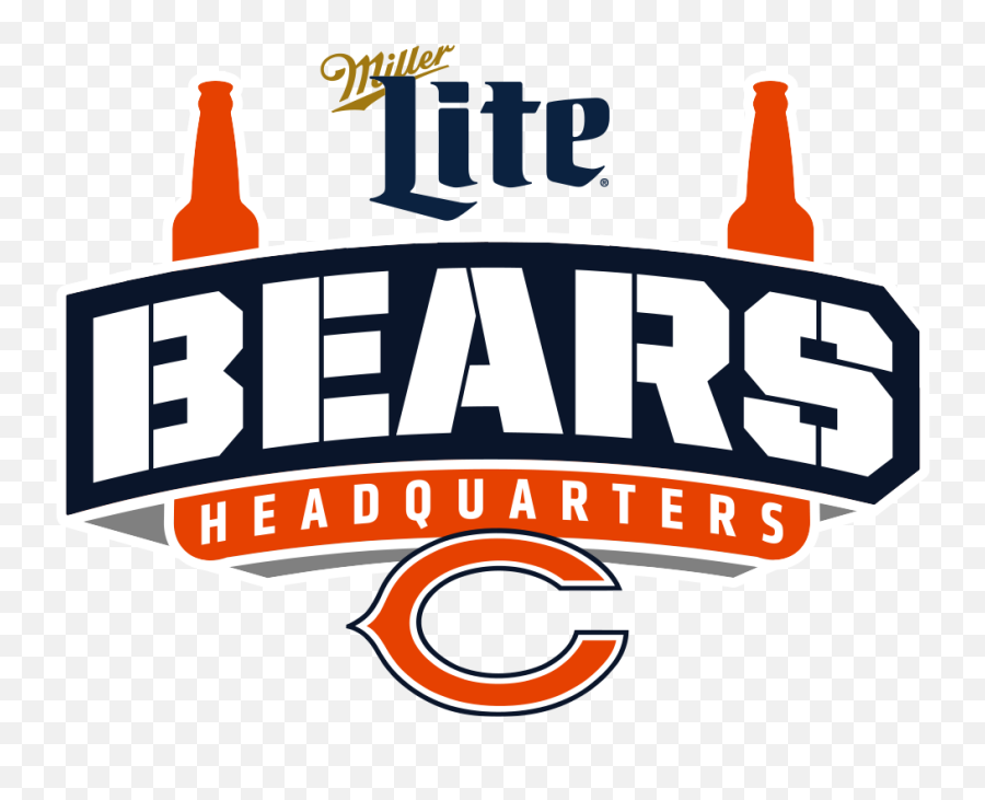 Miller Lite Chicago Bears Headquarter Bars - Chicago Bears Miller Lite Png,Icon Sports Bar
