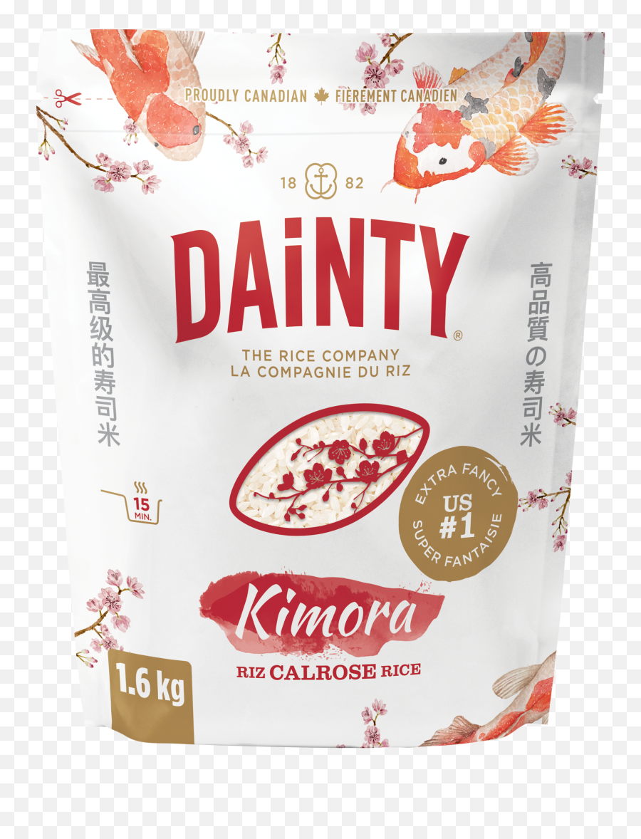 Dainty Rice Kimora Premium Calrose - Dainty Rice Poster Png,Ethnic Food Icon