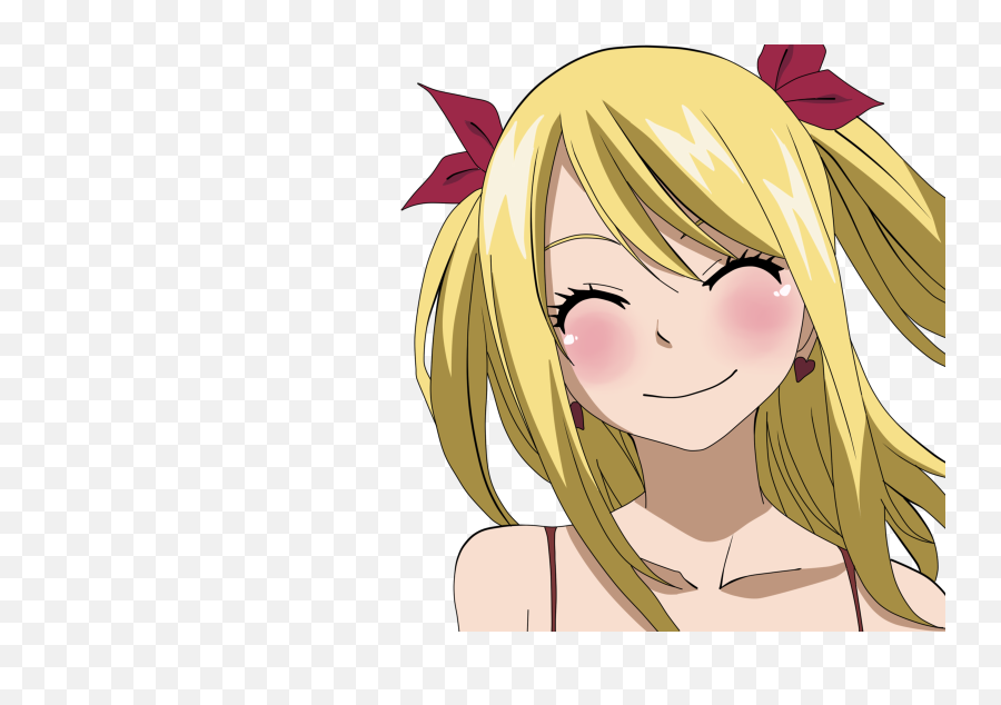 Anime Smile Png 9 Image - Fairy Tail Lucy Smile,Anime Smile Png
