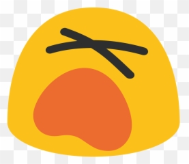 Transparent Surprised Emoji Png Cartoon - Jingfm